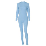 Women Jumpsuit Spring Slim-Fitting Yoga Sports Jumpsuit