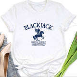 Retro Percy Jackson and Olympian SPQR Tshirt Blackjack Shirt