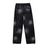 Women Sweatpants Loose Straight Sweatpants Vintage Sports Trousers Men