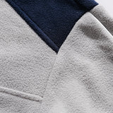 Unisex Winter Cotton Coat Winter Stand Collar Sweater Japanese-Style Retro Polar Fleece