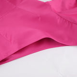 Women Dress Spring/Summer off-the-Shoulder Puff Sleeves Formal Dress Dress