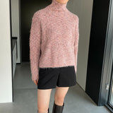 Women Winter Knitted Sweater Loose-Fitting Long Sleeve Sweater Sweater 1t8849