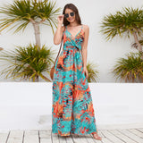 Women Date Dress Summer Bohemian Strap Dress