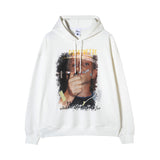 Men Hoodie Portrait Printed Hoodie