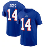 NFL T-Shirts NFL Football Bills Jerseys Short Sleeve Men's T-Shirts