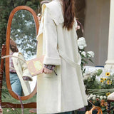Women Knitwear Autumn and Winter Sweater Coat Female Loose Knitted Cardigan