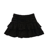 Women Skirt Ballet Style Pleated Pettiskirt