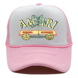 Amiri Hat Truck Cap Baseball Cap Alphabet Printed Cap