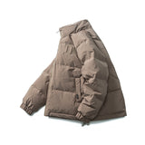 Unisex Winter Cotton Coat Three-Dimensional Large Letter Hooded down Jacket Printed down Jacket