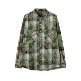 Unisex Vintage Shirt Men's Jacket