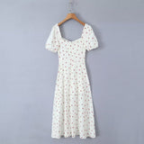 Women Dresses Summer Dress Backless Midi Dress (Xds0414)