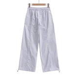 Women Sweatpants Elastic Waist Thin Long Pants Jazz Pants Casual Pants