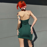 Women Dresses Summer Sexy Backless Slim Fit Dress
