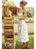 Women Dresses Summer Floral Slip Dress Sexy Dress (Zns0409)