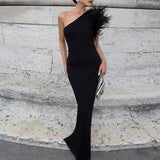 Women Dresses Slim-Fit Long Evening Dress
