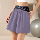 Women Yoga Sports Shorts plus Size Loose Quick-Drying Running Fitness
