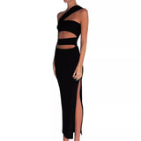 Women Dresses Sexy Cut out Bandage Dress Nightclub Bar Party Dress (Ont0408)