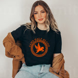 Orange Colour Camp Half Blood  Women T Shirts Cotton Percy