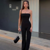 Women Jumpsuit Spring Summer Slim-Fit Jumpsuit (Hawthaw0412)