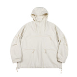 Unisex Jacket Retro Workwear Hooded Jacket Men's Loose Casual Spring and Autumn Coat