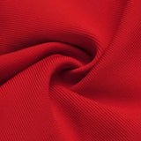 Women Evening Dress V-neck Bandage Dress Long Sleeve Simple Hollow Dress