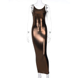 Women Dresses Summer Sexy Backless Hanging Dress