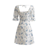 Women Dresses Summer Lace Dress Short Skirt (Xds0414)