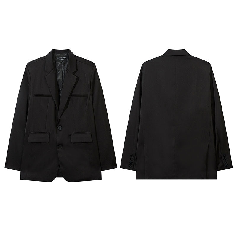 Unisex Vintage Shirt High Street Suit Men