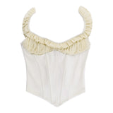 Women Tops Spring Summer Slim-Fit Spaghetti-Strap Camisole Top