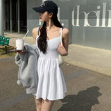 Women Dresses Sling Dress Slim Fit Backless Sexy Skirt