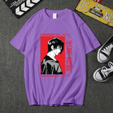 2024New Anime Fushiguro Toji Pattern Printed T-shirt Women