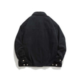 Unisex Shirts Autumn Arc Splicing Coat