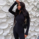 Women Jumpsuit Winter Lapel Long Sleeve Casual Wide Leg Pants