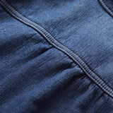 Women Jacket Autumn Winter Retro Denim Shirt Women Loose and Warm Coat