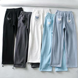 Women Sweatpants Spring and Autumn Loose Casual Sports Pants Straight Sweatpants