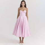 Women Dresses Spring and Summer Dress Sling Dress (Csm202403)