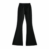 Women Sweatpants Bell-Bottom Pants Fall Casual Pants