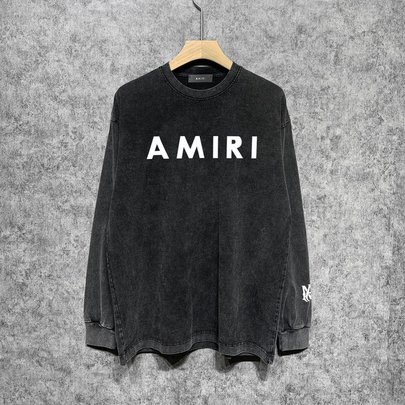 Amiri Long-Sleeve Shirt Vintage Long Sleeve T-shirt