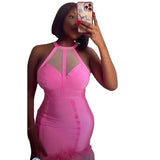 Women Dresses Bandage Dress Feather Hip Bag Party Dress (Ont0408)