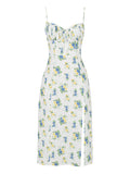 Women Dresses Summer Floral Slip Dress Sexy Dress (Zns0409)