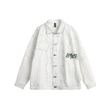 Unisex Jacket Autumn Irregular Embroidered Jacket