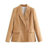 Women's Suits Jacket Women's Spring and Autumn Loose Small Suit