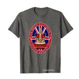 Inspired by Queen's Platinum Jubilee 2022 Elizabeth 70 Years T-shirt Printed round Neck Short Sleeve T-shirt