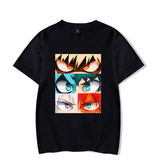 2024Hot Deku Bakugou Katsuki Todoroki Shoto Printed T-shirts