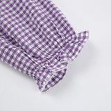 Women Dress Plaid Dress Spring/Summer A- line Skirt