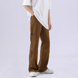 Women Sweatpants Casual Pants Men and Women Loose Straight Cargo Bootcut Pants