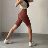 Women Yoga Sports Shorts Sexy Quick-Drying Yoga Fitness Dance Tight Sports Running Cycling Shorts