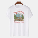 National Park Graphic Shirt Oversized Vintage Mountain