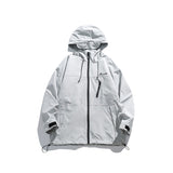 Unisex Jacket Mechanical Style Outdoor Jacket Coat Hooded Hooded Jacket
