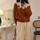 Women Knitwear Spring and Autumn Sweater Knitted Cardigan